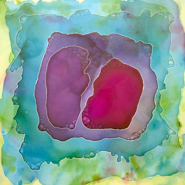 austin abstract artist alcohol ink