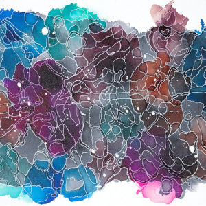 austin abstract artist alcohol ink